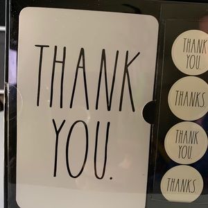 Rae Dunn thank you cards